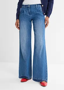 Wide Leg-jeans, Mid Waist, bonprix