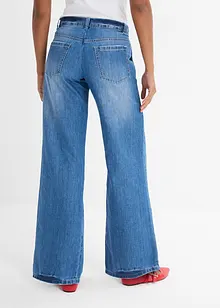 Wide Leg-jeans, Mid Waist, bonprix