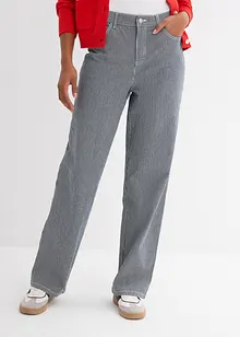 Straight-jeans, High Waist, stripete, bonprix