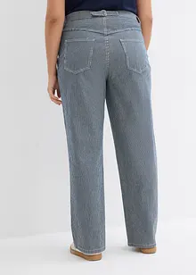 Straight-jeans, High Waist, stripete, bonprix