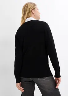 Finstrikket genser, bonprix