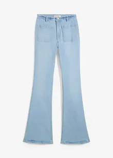 Bootcut-jeans High Waist, Stretch Full Length, bonprix