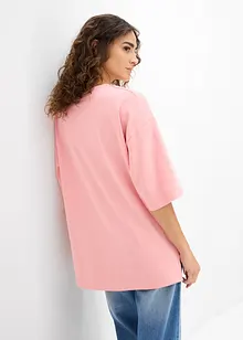 Lang topp i interlock-materiale, bonprix