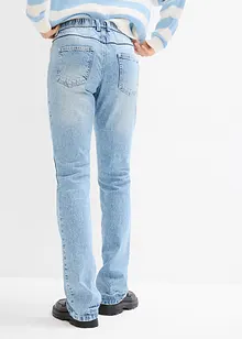 Straight-jeans, Mid Waist, Low Stretch komfortlinning, bonprix