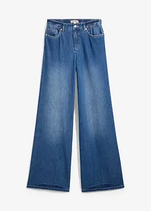 Wide-Leg-jeans, High Waist, Full Length, komfortlinning, bonprix