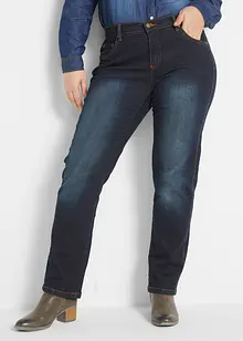 Slim Fit-jeans, Straight, Mid Waist, Stretch, bonprix