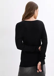 Ribbestrikket topp, bonprix