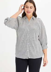 Bluse i fin viskosemiks, bonprix