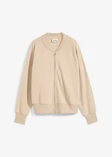 Sweatshirtjakke i bomberjakke-look, bonprix