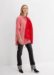 Lang bluse i ren bomull, bonprix