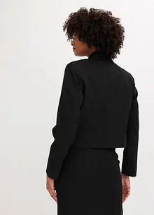 Kort blazer med smykkeknapper, bonprix