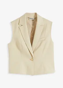 Blazervest med dekorativ knapp, bonprix
