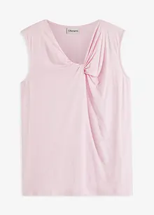 Jerseytopp med twist, bonprix