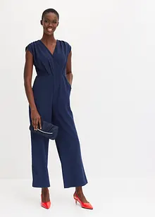 Jumpsuit med strassbånd, bonprix