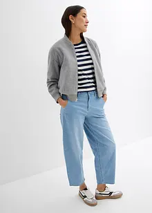 Balloon-jeans Mid Waist, supersoft, cropped, bonprix