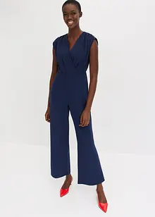 Jumpsuit med strassbånd, bonprix