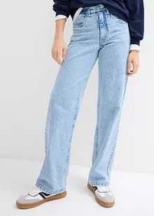 Straight-jeans High Waist, komfortlinning Low Stretch, bonprix