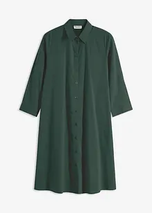 Skjortekjole med bomull, bonprix
