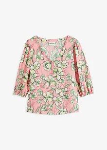 Bluse i lett viskosemiks, bonprix