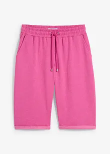 Bermudashorts i trikotmateriale med oppbrett, bonprix