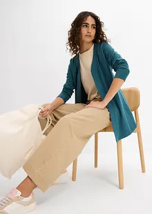 Cardigan i økologisk bomull, bonprix