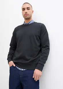 Sweatshirt i økologisk bomull, Loose Fit, bonprix
