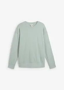 Sweatshirt i ren økologisk bomull, Loose Fit, bonprix