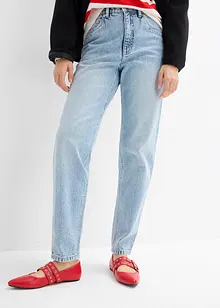 Mom-jeans High Waist, Low Stretch cropped, bonprix