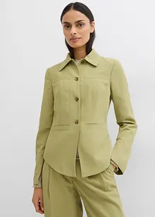 Skjortejakke i figurnær modell, bonprix