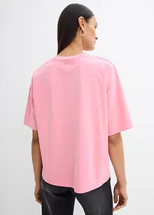 Oversized topp i lett trikotmateriale, bonprix