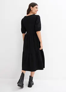 Trikotkjole i ren bomull, bonprix