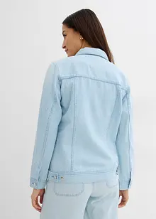 Jeansjakke med strass, bonprix