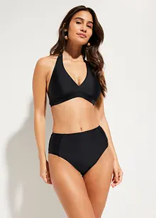 High Waist-bikinibukse med høy benskjæring, bonprix