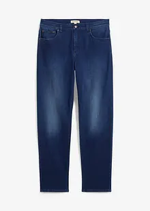 Classic Fit Power-Stretch-jeans med T-400 med komfortsnitt, Tapered, bonprix