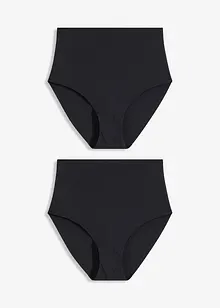 Sømløs shape-truse med lett formende effekt (2-pack), bonprix