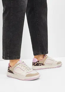 Sneakers med dyremønster, bonprix