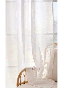 Gardin i klimasmart, halvtransparent materiale (2-pack), bonprix