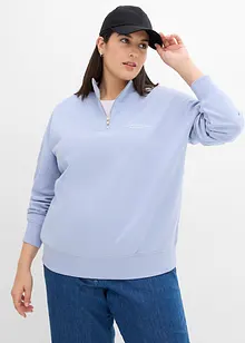 Oversized sweatshirt i ren økologisk bomull, bonprix