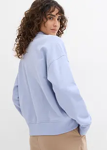 Oversized sweatshirt i ren økologisk bomull, bonprix