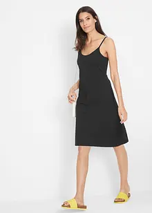 Sommerkjole i jersey med regulerbare stropper, bonprix