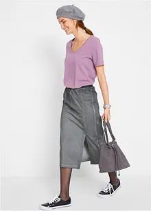 T-skjorte med økologisk bomull, bonprix