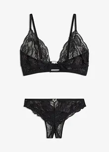 Bralette og stringtruse ouvert (2-delt sett), VENUS