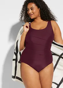 Shape-badedrakt med pyntefolder, lett formende, bonprix