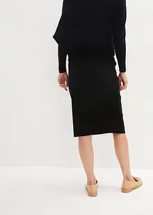 Strikkeskjørt av myk viskosemiks, bonprix