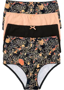 Høy truse (4-pack), bonprix