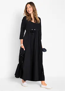 Trikotkjole med 3/4-lange ermer, bonprix