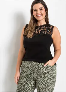 Singlet i myk viskosemiks, bonprix