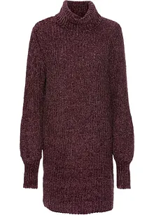 Strikket kjole i chenille av resirkulert polyester, bonprix