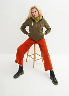 Langermet topp med økologisk bomull, bonprix