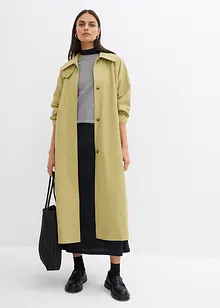 Trenchcoat med spensel, bonprix